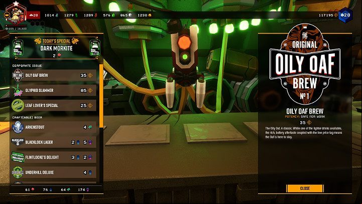 Some of the beers served in the Abyss Bar have literally explosive or even lethal properties after which the players character may wake up in the Medbay - Deep Rock Galactic: Space Rig - map - Basics - Deep Rock Galactic Guide