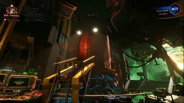 Assignment Terminal is a place where you can sign up for special tasks which consist of several stages - Deep Rock Galactic: Space Rig - map - Basics - Deep Rock Galactic Guide