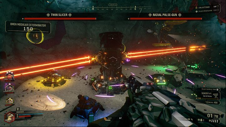 The equipment of the tower is entirely random and each Omen Tower may have different weapons - Deep Rock Galactic: Machine Events - Basics - Deep Rock Galactic Guide