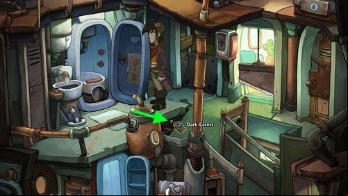 The only thing left is toothbrush - Pack the suitcase | Part 1 - Kuvaq - Part 1 - Kuvaq - Deponia Game Guide & Walkthrough