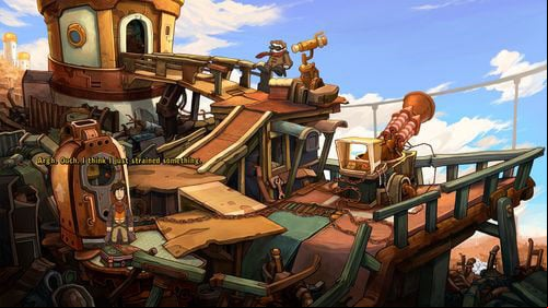 Rufus is almost ready for the journey - Prepare the pod | Part 1 - Kuvaq - Part 1 - Kuvaq - Deponia Game Guide & Walkthrough