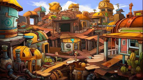 Unfortunately yet another Rufuss plan failed - Find Goal | Part 1 - Kuvaq - Part 1 - Kuvaq - Deponia Game Guide & Walkthrough
