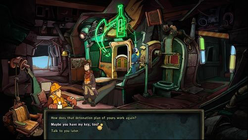 As you , Hannek collects car keys - Find coffee water ingredients | Part 1 - Kuvaq - Part 1 - Kuvaq - Deponia Game Guide & Walkthrough