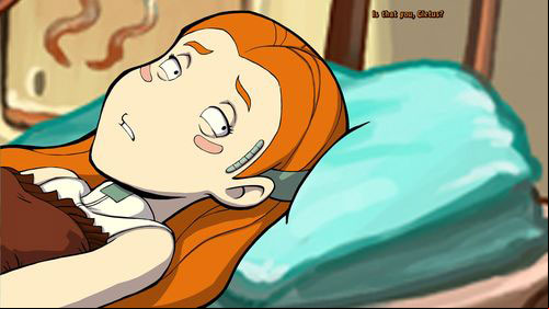 After the cut-scene Rufus will find himself in the emergency station - Cletus | Part 1 - Kuvaq - Part 1 - Kuvaq - Deponia Game Guide & Walkthrough