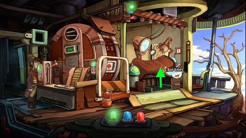 Leave the post office and go to the village center - Cletus | Part 1 - Kuvaq - Part 1 - Kuvaq - Deponia Game Guide & Walkthrough