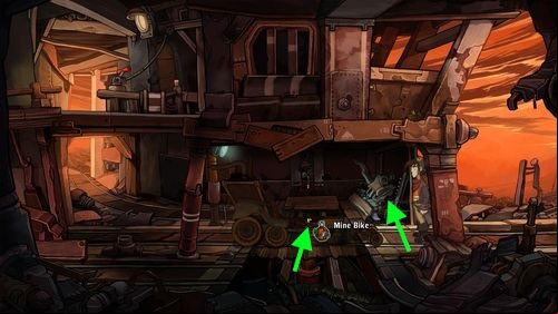 Try to mount Avial Power Inverter in the Mine Cart - Fix the mine cart | Part 2 - Junk Mine - Part 2 - Junk Mine - Deponia Game Guide & Walkthrough