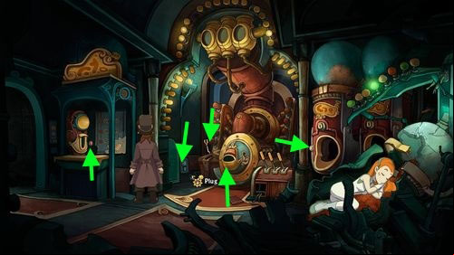 You find yourself in a strange candy store - Explore the Station | Part 3 - Lower Ascension Station - Part 3 - Lower Ascension Station - Deponia Game Guide & Walkthrough