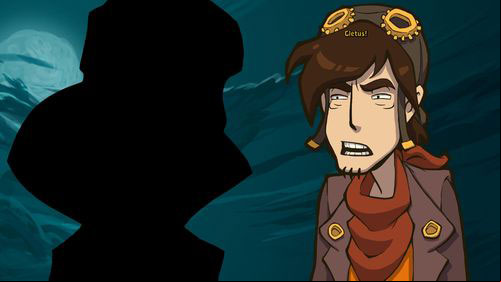 Go to the elevator and head to the platform - Make a deal with Cletus | Part 3 - Lower Ascension Station - Part 3 - Lower Ascension Station - Deponia Game Guide & Walkthrough