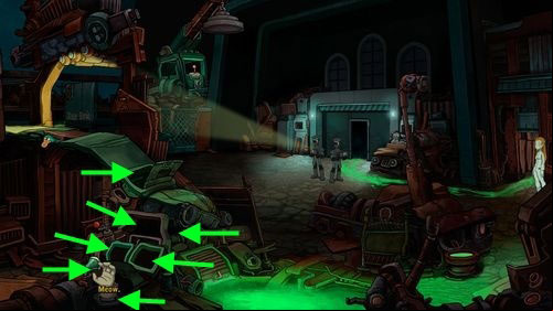 Move to the Left Window and use the Crank on the left to open the French Door - Go to Elysium to save Deponia | Part 3 - Lower Ascension Station - Part 3 - Lower Ascension Station - Deponia Game Guide & Walkthrough
