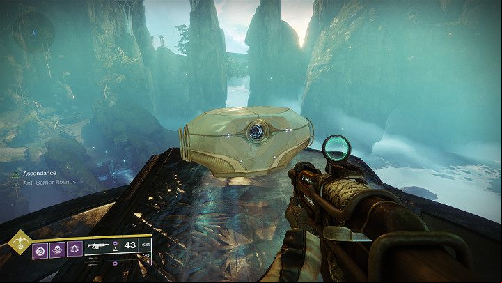 The final stage of the Truth Exotic weapon quest is Candy from a Baby in which you must complete a Strike called Warden of Nothing (Tangled Shore) and open the final hidden Ascendant Chest which means you must re-use the Tincture of Queensfoil - Destiny 2: Truth rocket launcher - how to get? - Exotic Weapon Quests - Destiny 2 Game Guide