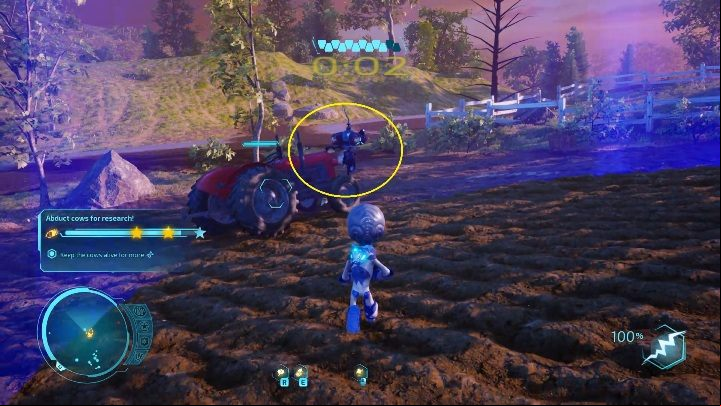 Each collected Furon Probe provides you with 100 DNA points - Destroy All Humans 2020: Furon Probes - Side activities - Destroy All Humans Remake Guide