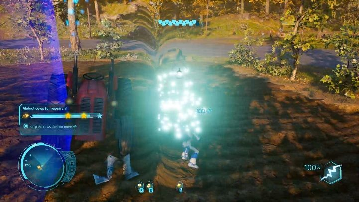 To collect Furon Probe, you just have to run into it - Destroy All Humans 2020: Furon Probes - Side activities - Destroy All Humans Remake Guide