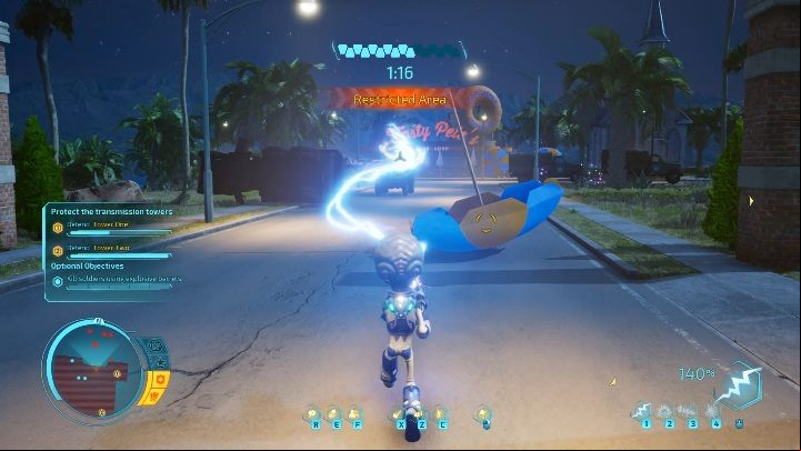 The first wave lasts 2 - Destroy All Humans 2020: Suburb of Damned - Waves, walkthrough - Walkthrough - Destroy All Humans Remake Guide