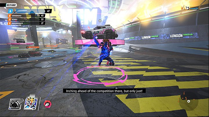 There is also a very possible scenario that you will not be able to get a vehicle right away - Destruction AllStars: Winning your first match - Basics - Destruction AllStars Guide