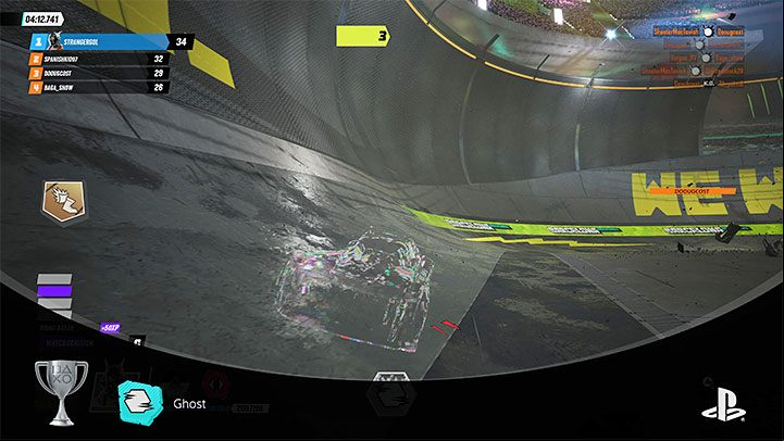 Cloak yourself using your Car Breaker and look for a chance to collide with isolated enemy vehicles - Destruction AllStars: Trophy List - Appendix - Destruction AllStars Guide