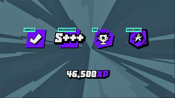 The amount of experience points gained is always different - Destruction Allstars: XP - how to earn? - FAQ - Destruction AllStars Guide