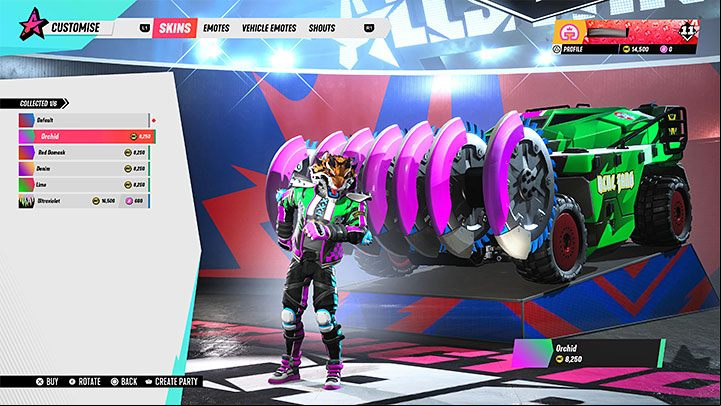 The first category lets you customise the stars, i - Destruction Allstars: Character appearance - how to change it? - FAQ - Destruction AllStars Guide
