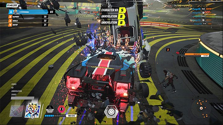 Bluefang's Hero Vehicle is called to Shredder - Destruction AllStars: Bluefang – Star - Stars - Destruction AllStars Guide