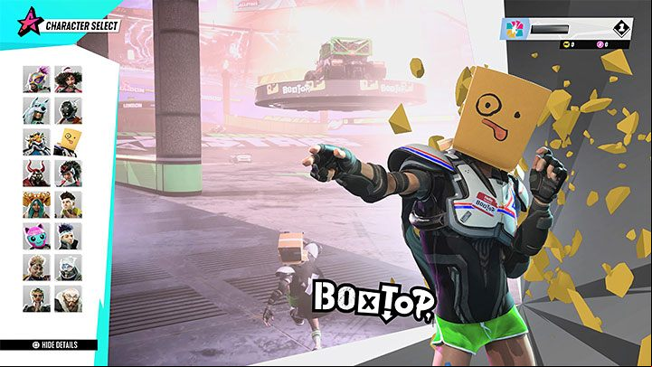 Boxtop is recommended for players who want to display an above-average efficiency in team matches - Destruction AllStars: Boxtop - Stars - Destruction AllStars Guide