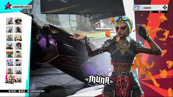 Muna is a character for players who want to play a little more defensively (she has a very durable vehicle) and at the same time strive to more effectively collect interactive items from the surrounding environment - Destruction AllStars: Muna - Stars - Destruction AllStars Guide