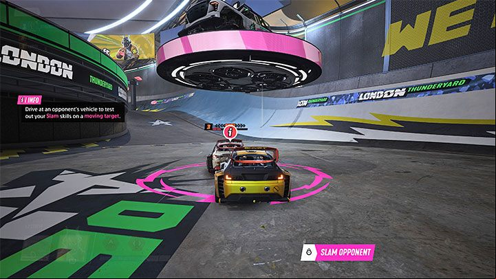 In this step, you need to perform a Slam by tapping the right analog stick up - Destruction AllStars: Tutorial - How to start playing? - Destruction AllStars - game guide