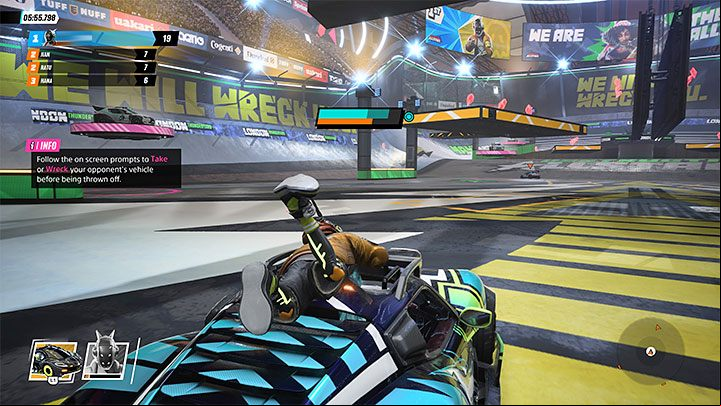 You will now learn how to Ride other players' - Destruction AllStars: Tutorial - How to start playing? - Destruction AllStars - game guide