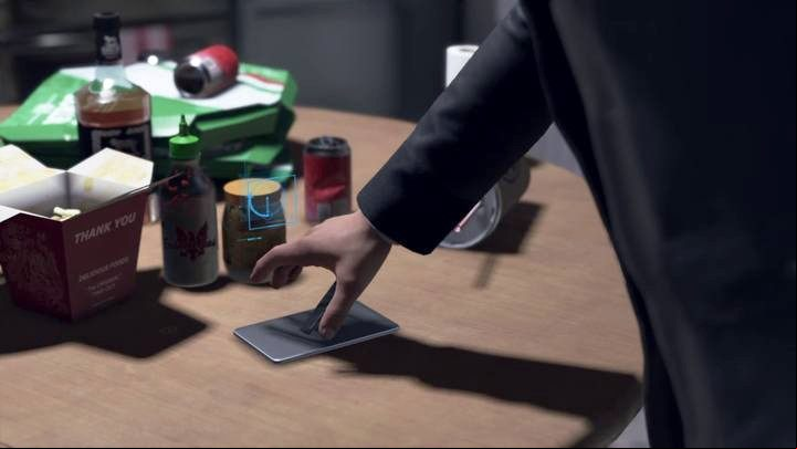 The kitchen table contains a photograph of Hanks son - relevant to the further dialogues - Russian Roulette | Connor | Detroit Become Human Walkthrough - Connor Walkthrough - Detroit Become Human Guide
