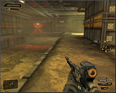 Regardless of the chosen method, you have to reach the western part of the sewers, that is behind the laser barriers (screen above) - (8) ing through the sewers - Finding Isaias Sandoval - Deus Ex: Human Revolution Game Guide