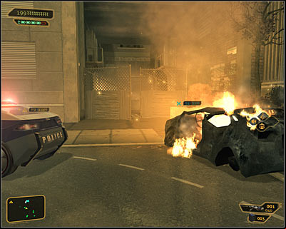 You can also reach the locker from the police stations side - Acquaintances Forgotten (steps 4-8) - Side quests - Deus Ex: Human Revolution Game Guide