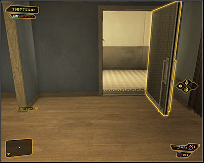 Afterwards exit the apartment - Acquaintances Forgotten (steps 4-8) - Side quests - Deus Ex: Human Revolution Game Guide