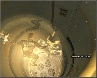 In order to land safely on the ground (it will be level -3), you have to have the Icarus Landing System augmentation of course (screen above) - (7) Aggressive solution: Reaching the David Sarifs hideout - Shutting Down Darrows Signal - Deus Ex: Human Revolution Game Guide