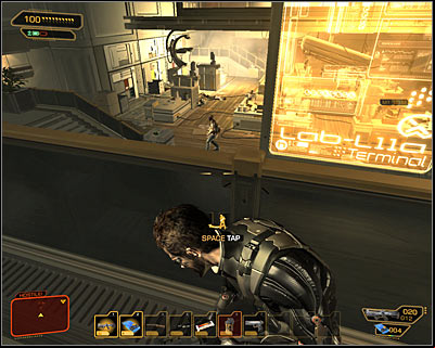 In contrast to a peaceful option, when you had to do your best, this case is much easier - (5) Aggressive option: Securing the assembly lab - Lab 1 - Securing Sarifs Manufacturing Plant - Deus Ex: Human Revolution Game Guide