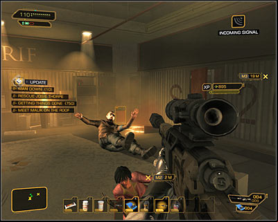 If you do not care about Zeke and you want to save Josie only, it would be good option to choose a fight (left dialog option) - (4) Meeting Sanders - Neutralize the Terrorist Leader - Deus Ex: Human Revolution Game Guide