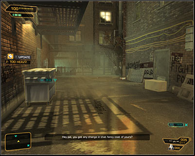 For the beginning we will explore OMalleys apartment - Cloak & Daggers (steps 1-3) - Side quests - Deus Ex: Human Revolution Game Guide