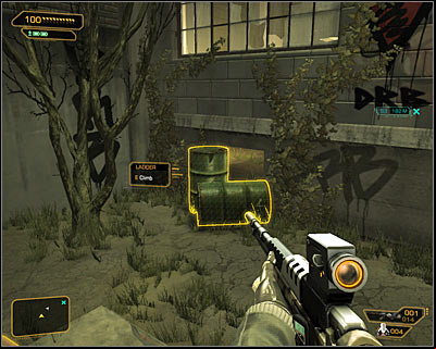You can now focus on searching for a weapon cache and you should already see an advance of using sewers - Cloak & Daggers (steps 8-9) - Side quests - Deus Ex: Human Revolution Game Guide