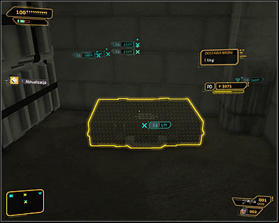 Go towards missions goal and interact with a weapon delivery case (screen above) - Cloak & Daggers (steps 10-13) - Side quests - Deus Ex: Human Revolution Game Guide