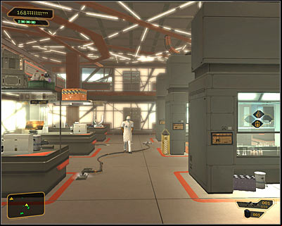 All methods described above will allow you to get inside the main laboratory complex - (7) Peaceful solution: Travelling through the laboratories - Searching for Proof - Deus Ex: Human Revolution Game Guide