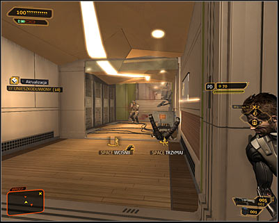 If youve been actively taking part in battles on the lower levels of the tower, then theres a big chance that enemy guards on this floor are hostile towards you and will be waiting for your arrival - (8) Aggressive solution: Reaching the Data Core - Searching for Proof - Deus Ex: Human Revolution Game Guide