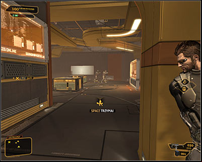 If you prefer an aggressive solution, then you should intentionally cross one of the laser beams - (9) Heading through the laser room - Searching for Proof - Deus Ex: Human Revolution Game Guide