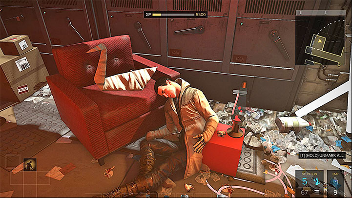 Investigate the remains to find the palmtop - Neon Nights - side quest - Side quests - Deus Ex: Mankind Divided Game Guide