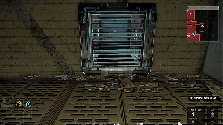After reaching the shaft located behind the elevator, you need to perform a couple of big jumps and grab upper ledges - Samizdat - side quest - Side quests - Deus Ex: Mankind Divided Game Guide
