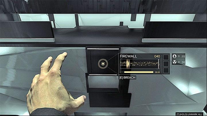 Get back to the location where you began exploring virtual TF29 - Checking Out the Men in Charge - main quest - Main quests - Deus Ex: Mankind Divided Game Guide
