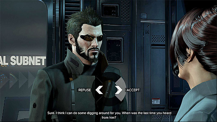 Accept doctor Auzennes request to find Vincent Black - Fade to Black - side quest - Side quests - Deus Ex: Mankind Divided Game Guide
