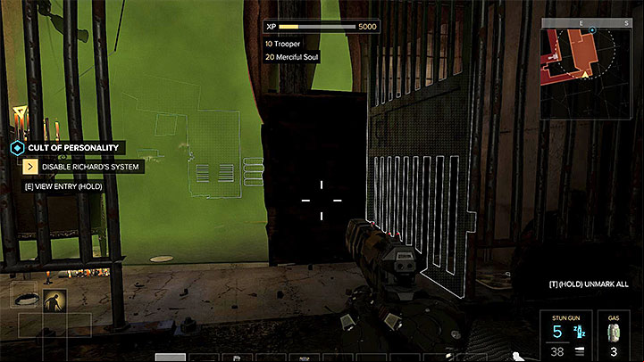 Richard can be neutralized using, for example, a smoke grenade - Cult of Personality - side quest - Side quests - Deus Ex: Mankind Divided Game Guide