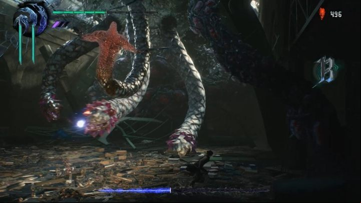 The tactics are identical throughout the whole encounter - Nidhoggh Boss Fight Guide for DMC5 - Bosses - Devil May Cry 5 Guide