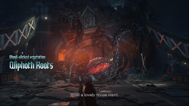Go ahead and fight against tentacles and a pack of empusa - Mission 01 - Nero | Devil May Cry 5 walkthrough - Main story missions - Devil May Cry 5 Guide