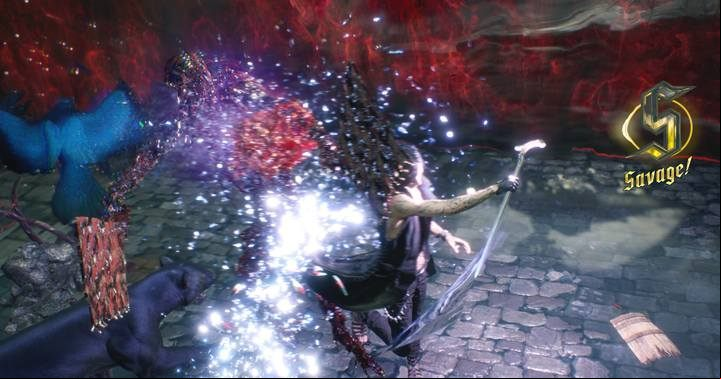 You can see the style meter on the right-hand side - after its full, you get to the next style rank. - How to acquire a lot of style points in Devil May Cry 5? - FAQ - Devil May Cry 5 Guide