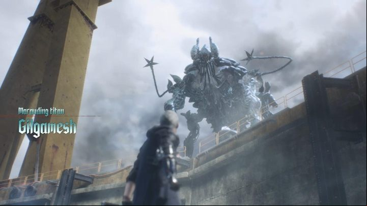 After the cut-scenes, you fill face Gilgamesh - Mission 06 - Steel Impact | Devil May Cry 5 walkthrough - Main story missions - Devil May Cry 5 Guide