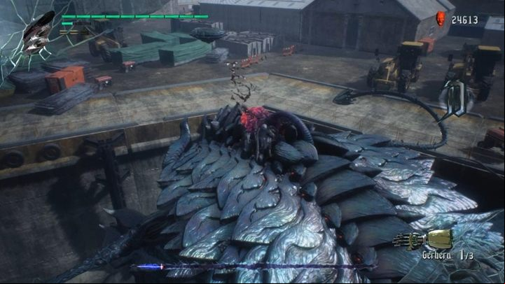 After some time, you will see the scene and meet V - Mission 06 - Steel Impact | Devil May Cry 5 walkthrough - Main story missions - Devil May Cry 5 Guide