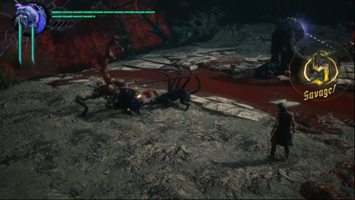 Youll have a duel with the death scissors a bit further - Mission 09 - Genesis | Devil May Cry 5 walkthrough - Main story missions - Devil May Cry 5 Guide